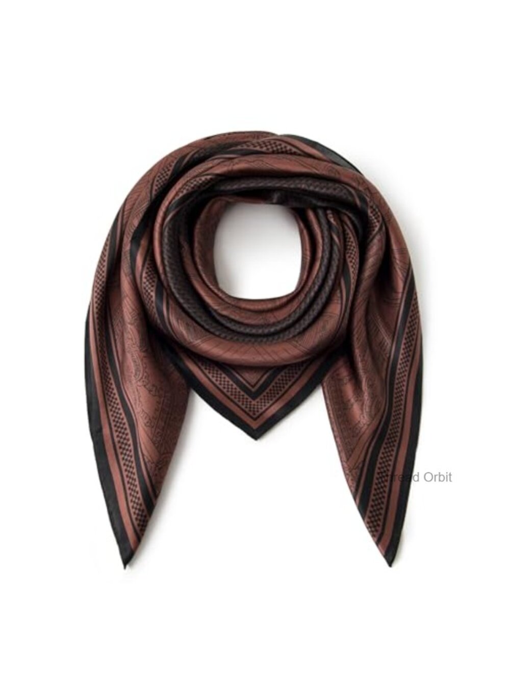100% Mulberry Silk Scarf 35" Large Square Soft Lightweight Wrap